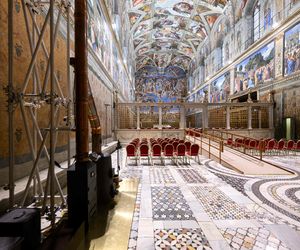 Kaplica Sykstyńska gotowa na konklawe