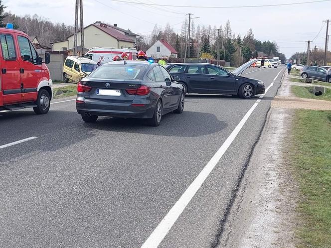 Wypadek: Zablokowana DK42 między Parszowem a Skarżyskiem