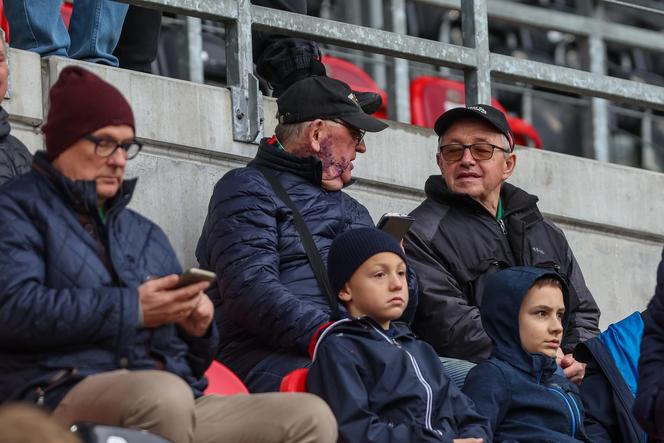 Kibice na meczu GKS Tychy - Lechia Gdańsk