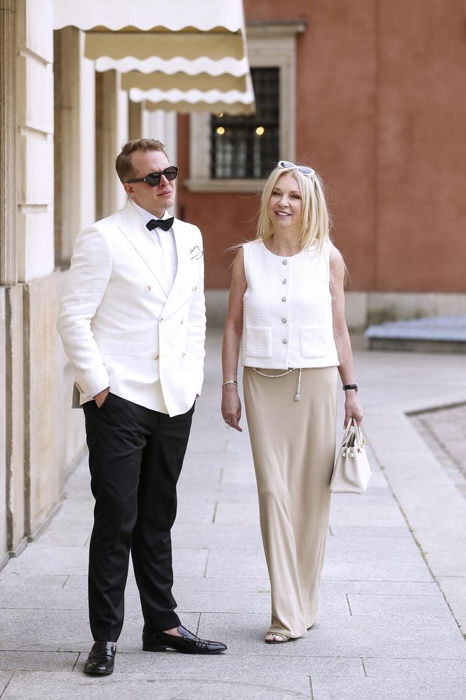 Ślub jak z bajki! Syn Marioli Bojarskiej-Ferenc powiedział tak. Panna młoda nie ukrywała brzuszka