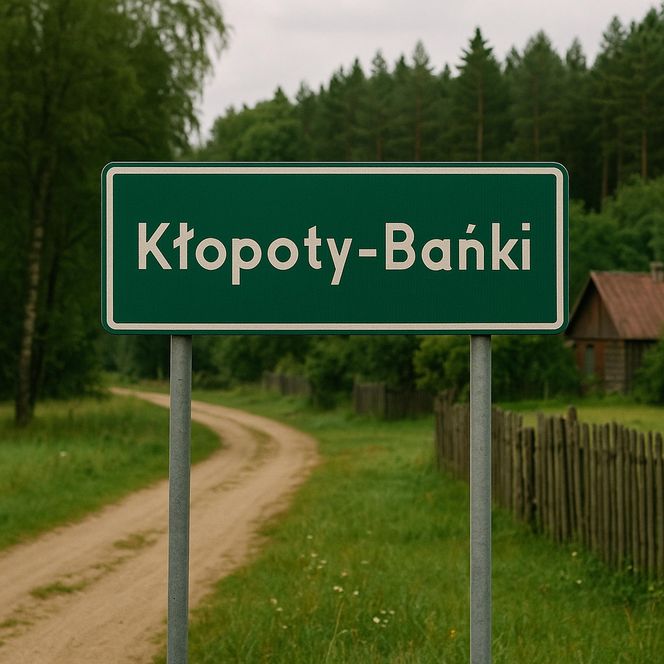 TOP 10 najzabawniejszych nazw miejscowości w Podlaskiem. Te wsie istnieją naprawdę!