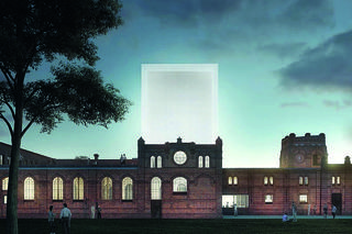 Front Galerii Plato według zwycięskiego  projektu Petr Hájek ARCHITEKTI, s.r.o. 