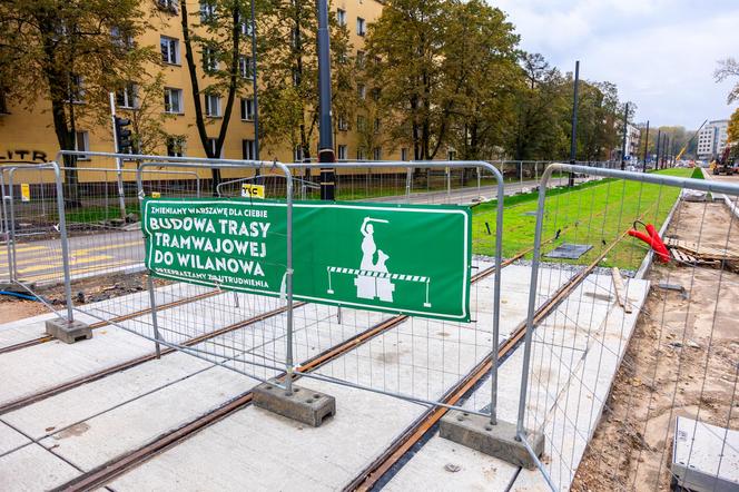 Tramwaj na Gagarina – ogrodzenie