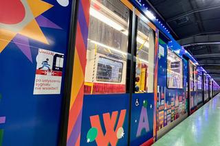 Świąteczne metro w Warszawie