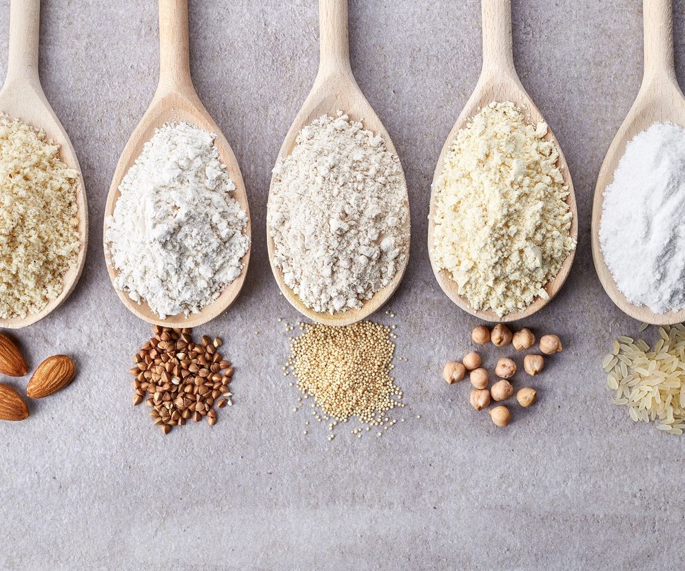 MĄKA BEZGLUTENOWA - rodzaje mąki bez glutenu