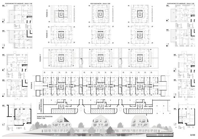 Konkurs na projekt osiedla TBS w Katowicach: wyniki