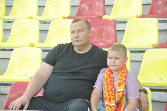 Korona Kielce - Cracovia. Zdjęcia kibiców podczas meczu. 10 sierpnia 2024