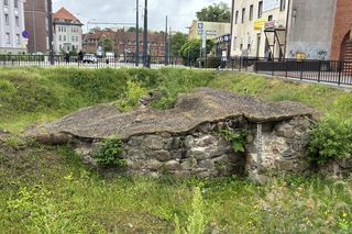 Teren przed Wysoką Bramą w Olsztynie