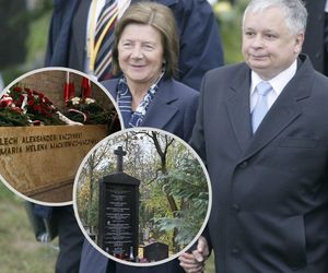 Maria i Lech Kaczyńscy mają dwa groby. Symboliczny znajduje się na ważnym cmentarzu