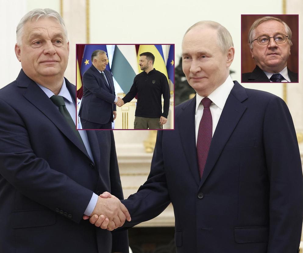 Orban, Putin, Zelensky, Goralczyk