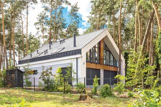 Bryła i wnętrza domu całorocznego/letniskowego