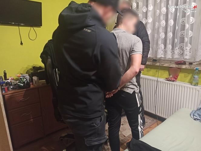 Kibice GKS Katowice zatrzymani przez śląską policję