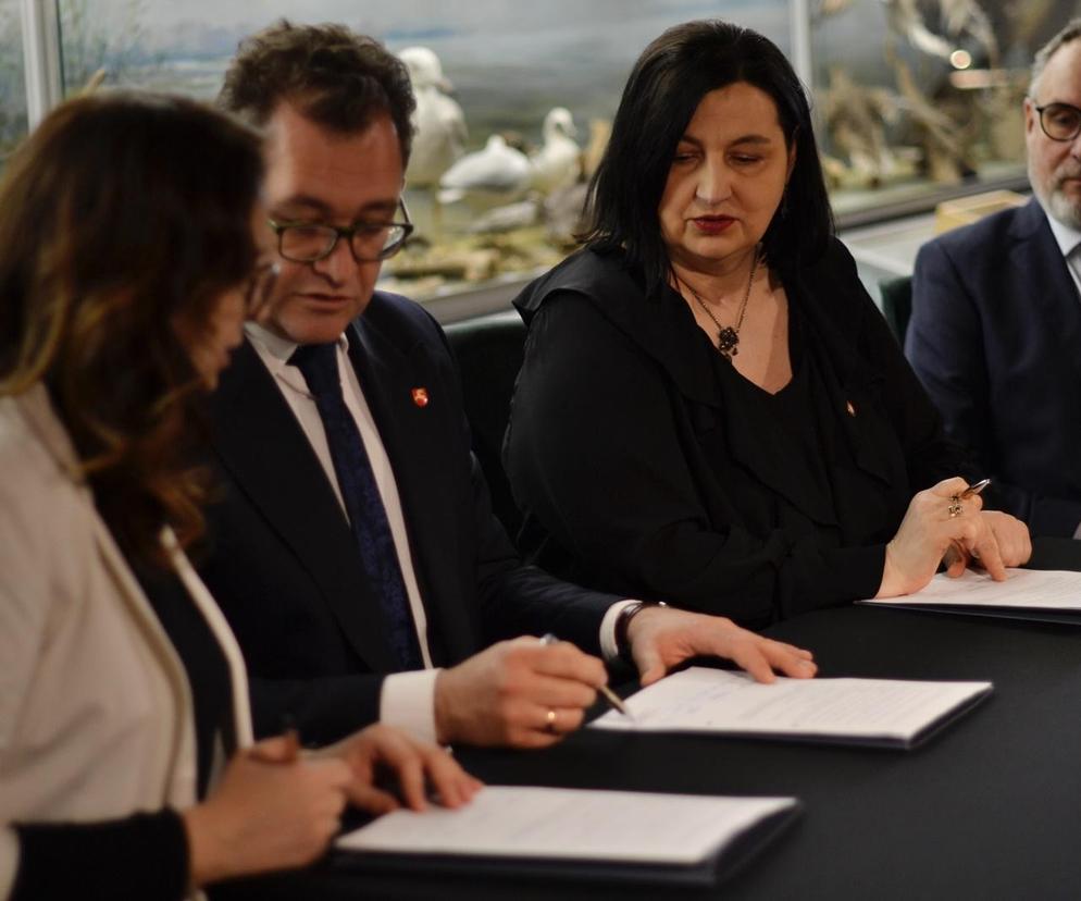 Podpisanie porozumienia pomiędzy Muzeum Nadwiślańskim a Uniwersytetem Przyrodniczym w Lublinie