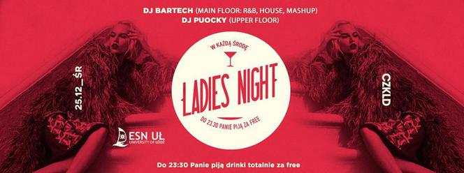 Ladies Night with ESN UŁ w Klubie Czekolada, 25 grudnia