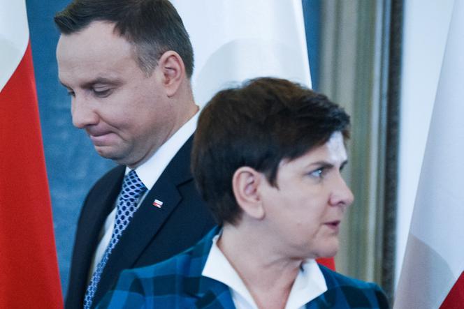 Andrzej Duda prezydent Beata Szydło premier