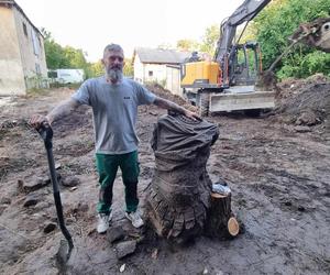 Odnaleziono kolejny fragment pomnika Fryderyka Wilhelma I