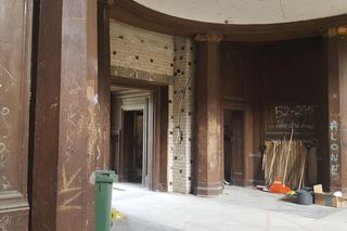 Pałac w Bełczu Wielkim przed odbudową