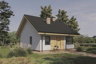 Projekt domu Ładny z katalogu Muratora - wizualizacje, plany, rysunki