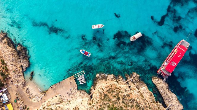 Wyspa Comino na Malcie – Blue Lagoon