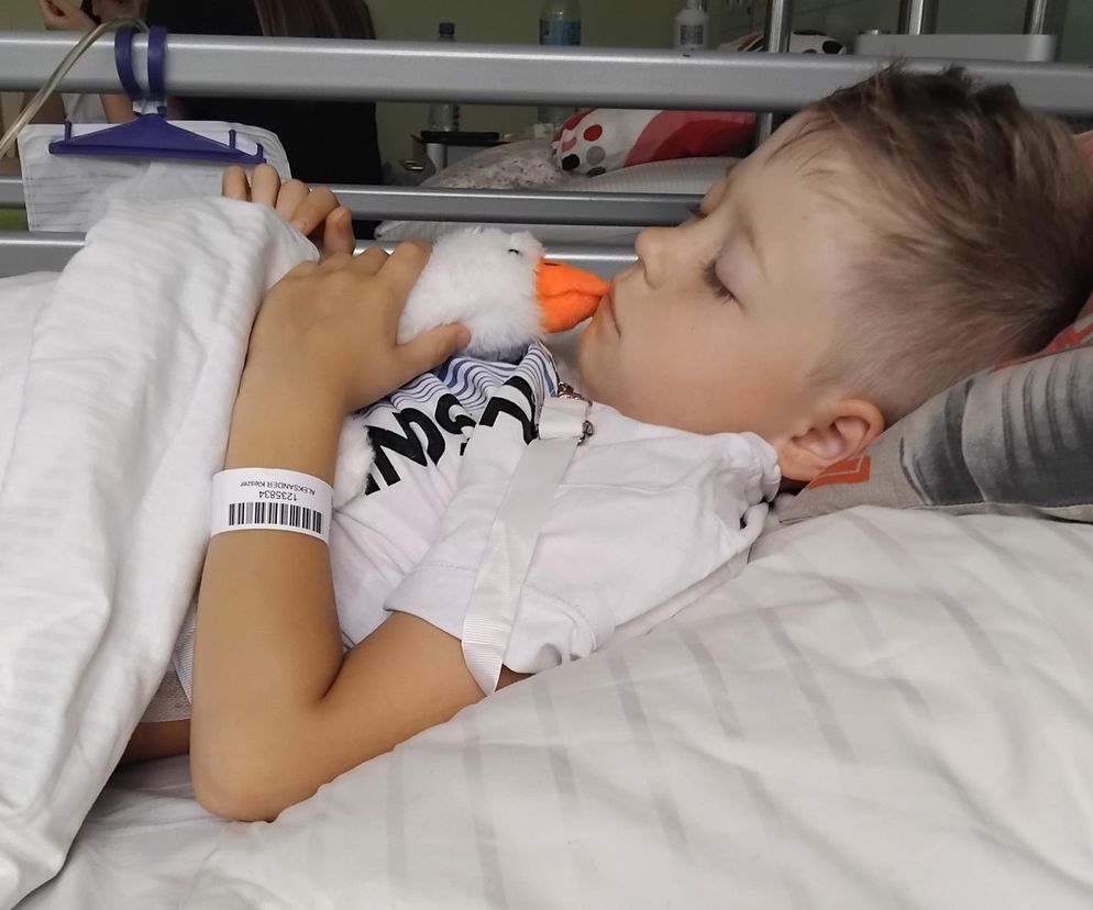 Alek Kleszer walczy z neuroblastomą