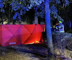 Pożar w bloku w Legionowie. Jedna osoba zginęła w płomieniach