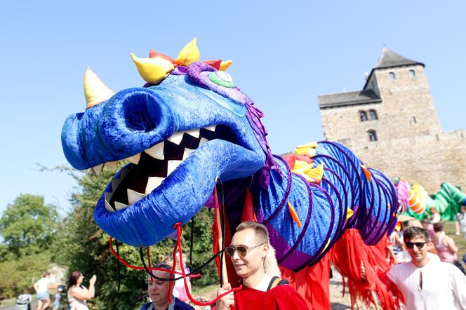 Parada smoków w Będzinie 