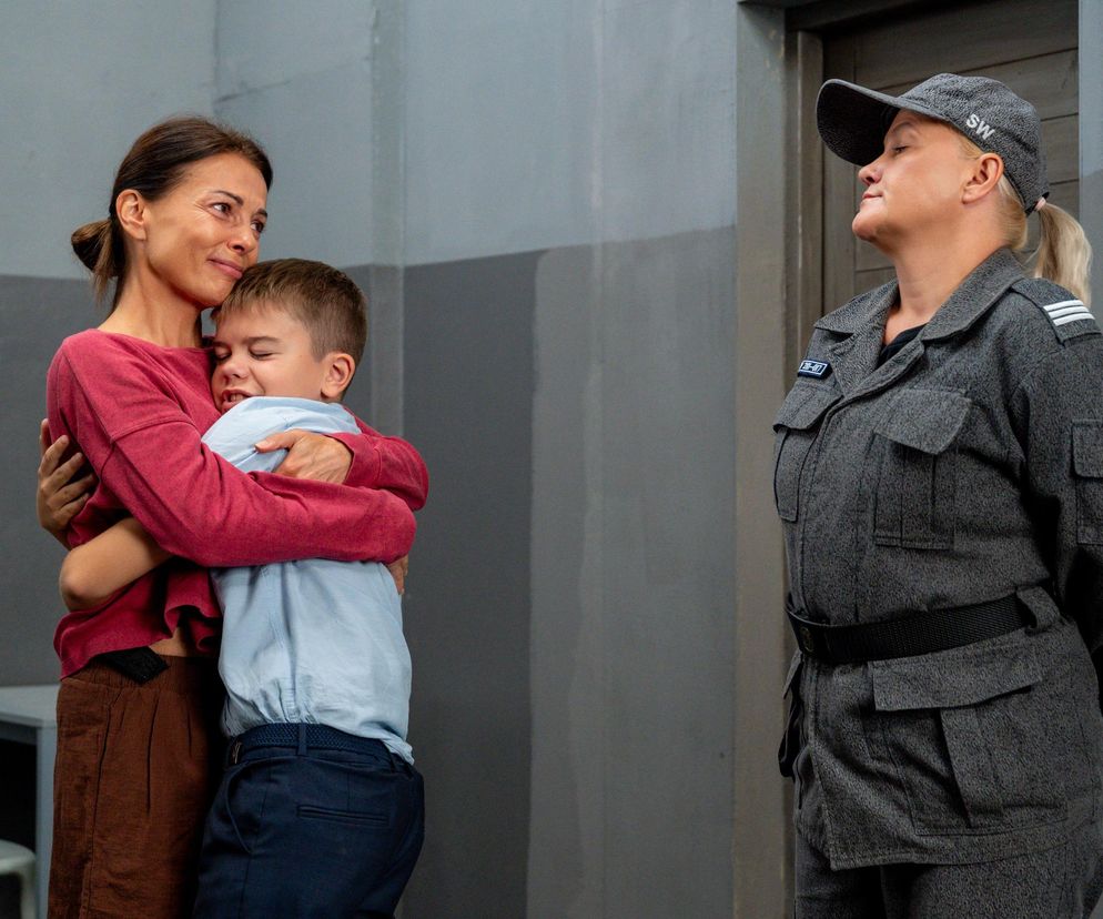 Barwy szczęścia odc. 3113. Kasia (Katarzyna Glinka), Ksawery (Bartosz Gruchot)