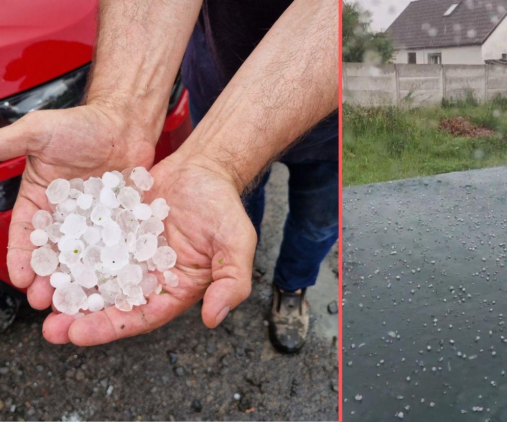 Groźne burze suną przez Dolny Śląsk. Gradobicie i paraliż na autostradzie A4 