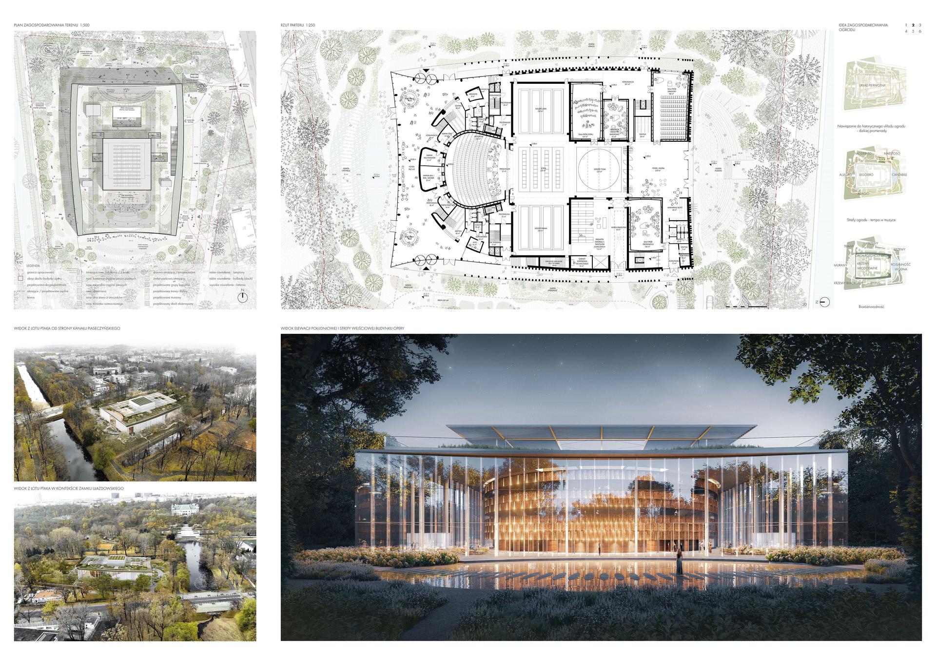 Polska Opera Królewska - II nagroda w konkursie - APA Wojciechowski 