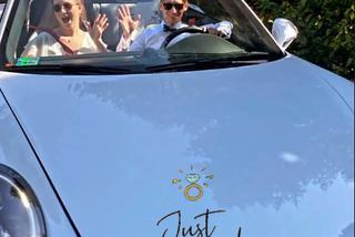 Julia Królikowska pojechała do ślubu Porsche 911 Turbo S Cabriolet