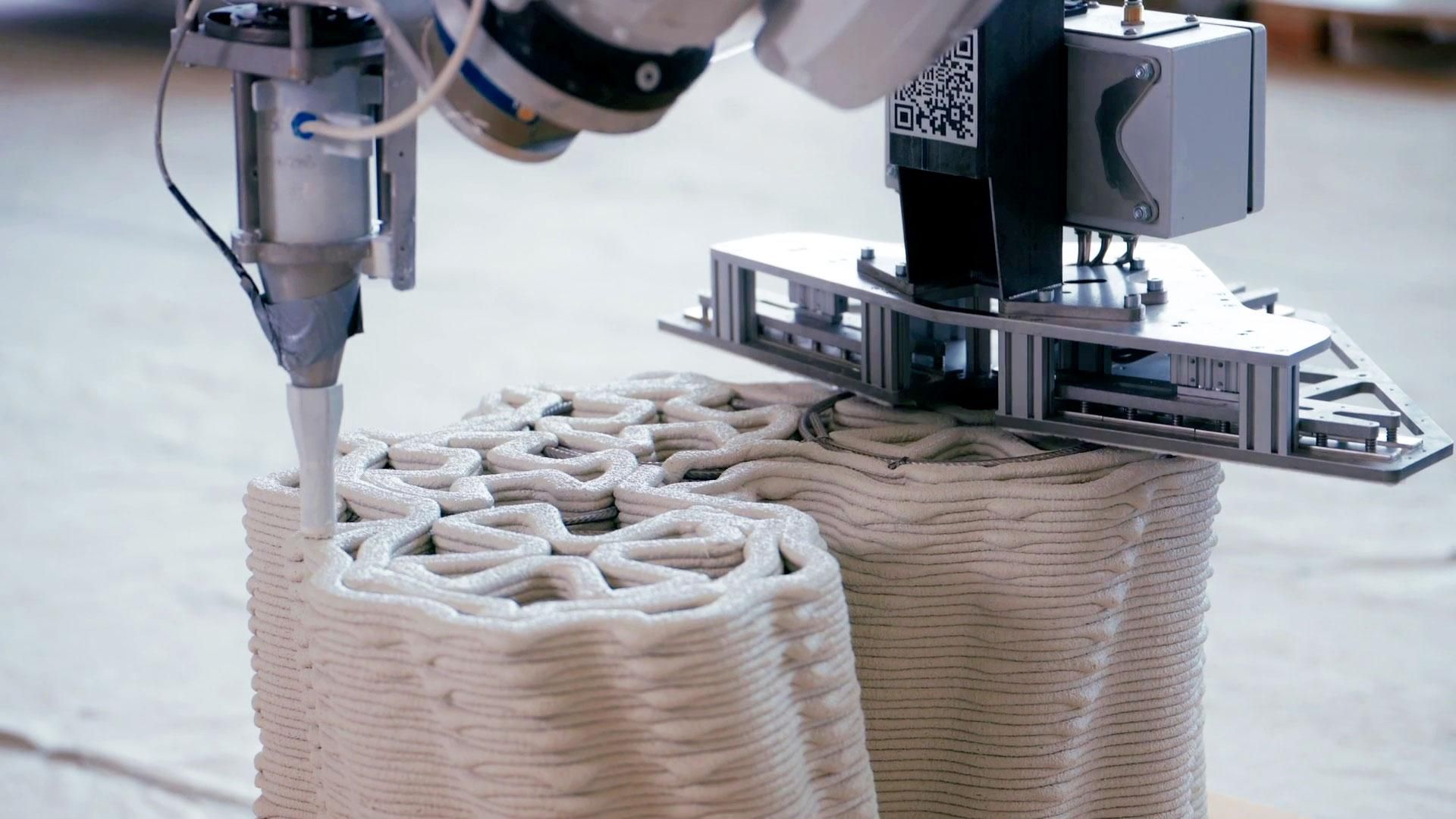 White Tower - ETH Zurich, 3D printed tower