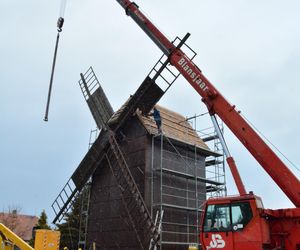 Wiatrak-koźlak w Koźminie Wielkopolskim