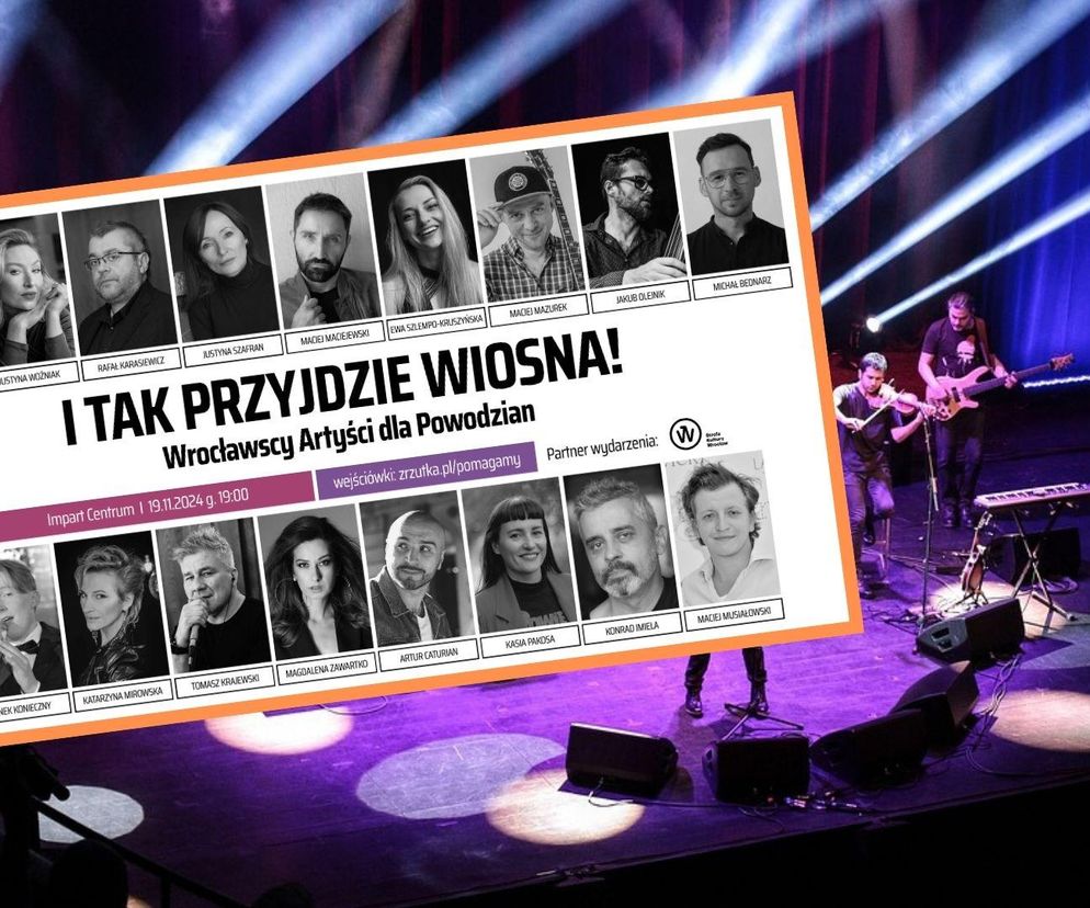 Koncert dla powodzian we Wrocławiu. Kto wystąpi? 