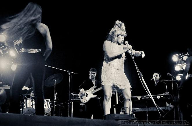 Tina Turner na koncercie w Spodku. Katowice 1981