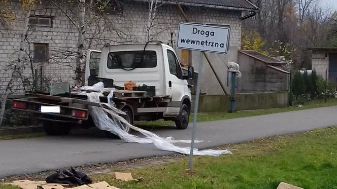 Podkarpacie: Nie zmieścił się pod wiaduktem