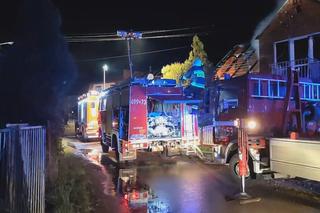 Koszmarny pożar w Kuźnicy Starej pod Kłobuckiem. 7 osób straciło dom nad głową