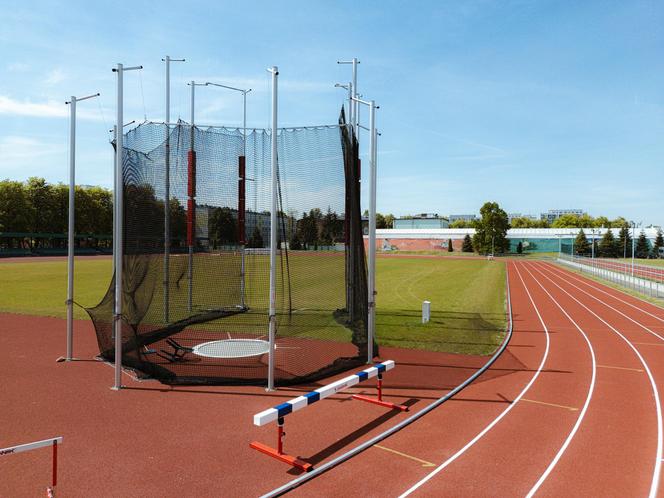 Stadion lekkoatletyczny w Sosnowcu po remoncie