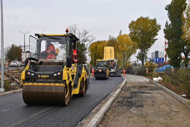 Przebudowa Estakady Pomorskiej - październik 2021