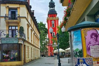 Tak wyglądały ulice Jeleniej Góry, Cieplice Plan zdjęciowy