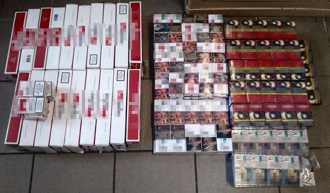 Policja przeszukała posesję w Żninie i znalazła NIELEGALNY towar wart ponad 41 tys. zł [ZDJĘCIA] 