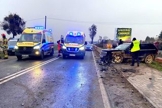 Jedna osoba zginęła w wypadku pod Bydgoszczą na drodze krajowej nr 25. Znamy wstępne przyczyny 