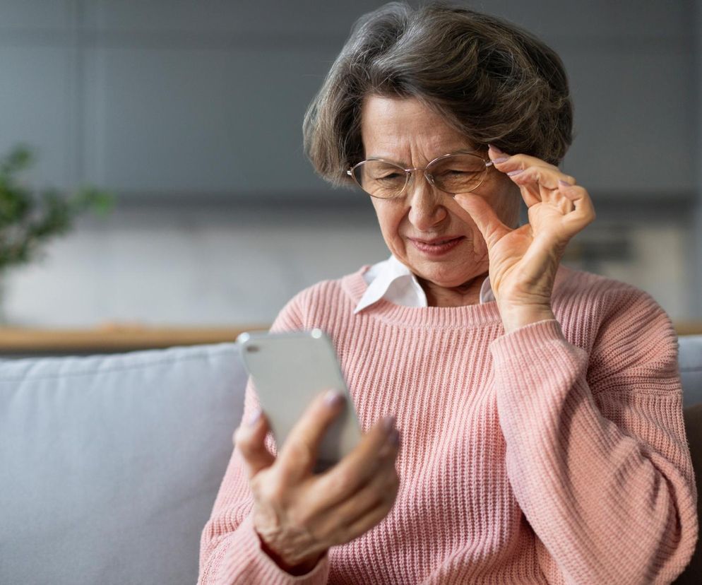  Pogarszający się wzrok seniora