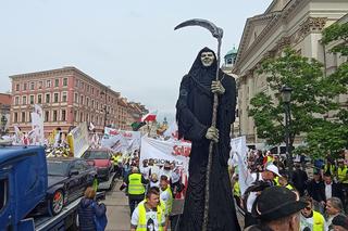 Wielki protest rolników w Warszawie. Utrudnienia na drogach