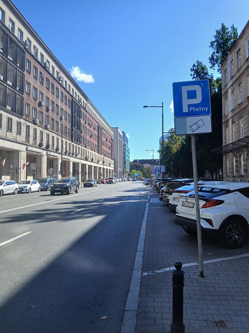 Ulica Krucza w Warszawie przed przebudową