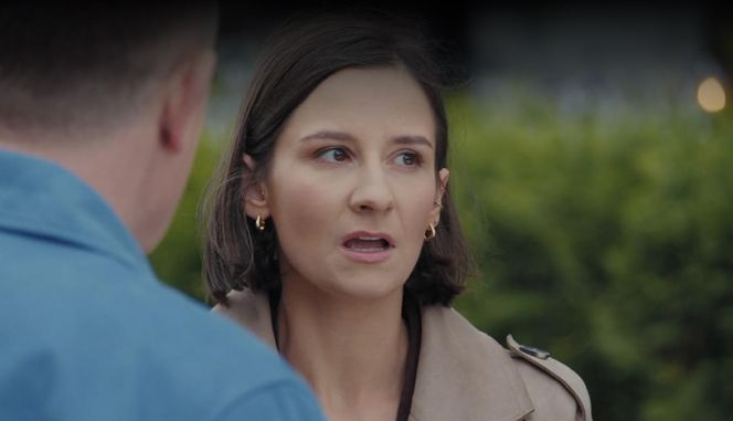 M jak miłość odc. 1886. Agnes (Amanda Mincewicz), Artur Rogowski (Robert Moskwa)