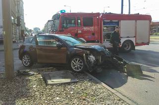 Wypadek w centrum Bydgoszczy! Tworzą się ogromne korki! [ZDJĘCIA]