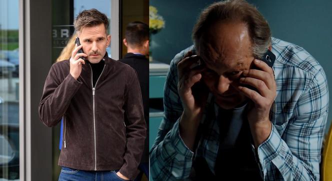 M jak miłość. Kamil (Marcin Bosak), Olewicz (Tomasz Dedek)