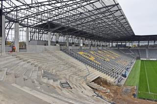 Budowa stadionu w Szczecinie - październik 2020