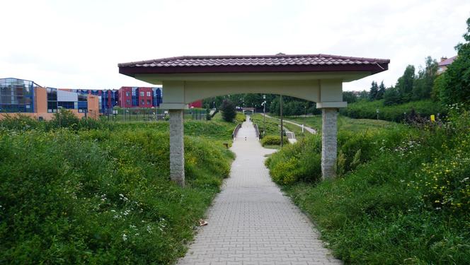 Lublin. „Filary porośnięte bluszczem” i nie tylko. Park Jana Pawła II w lipcowej odsłonie