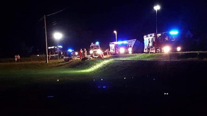 Horror pod Brzeskiem w Małopolsce. 21-latek zginął w wypadku